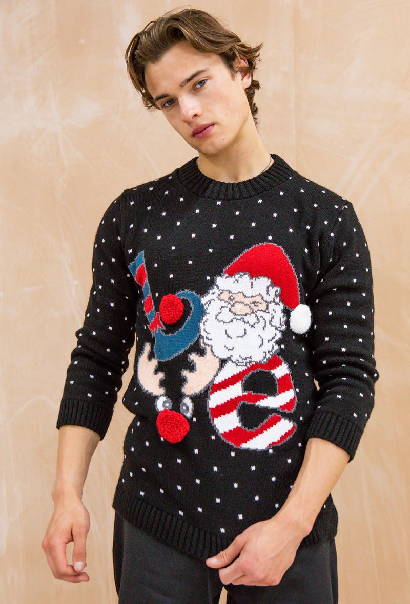 Pull noel homme discount renne